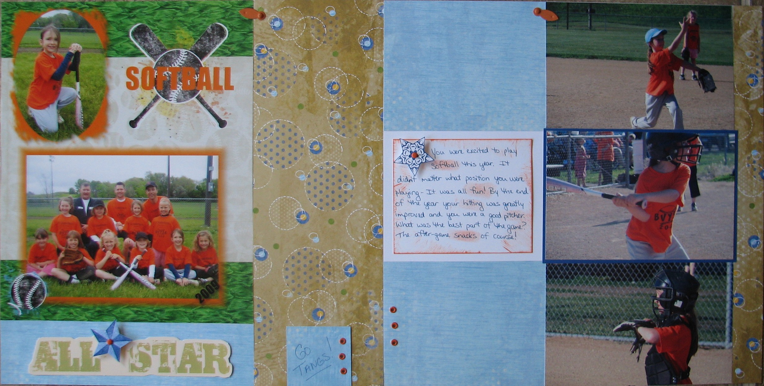 Softball layout