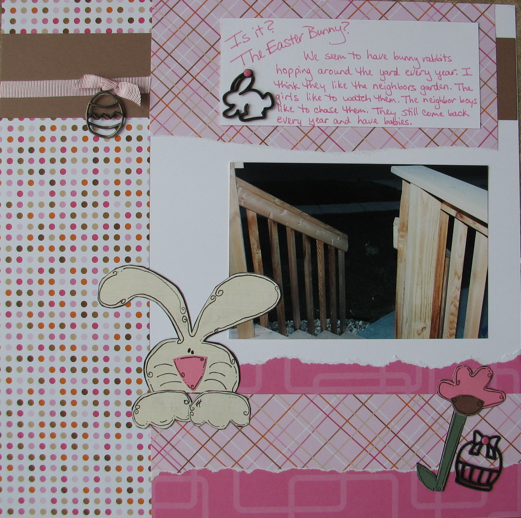Is it the Easter Bunny? Layout