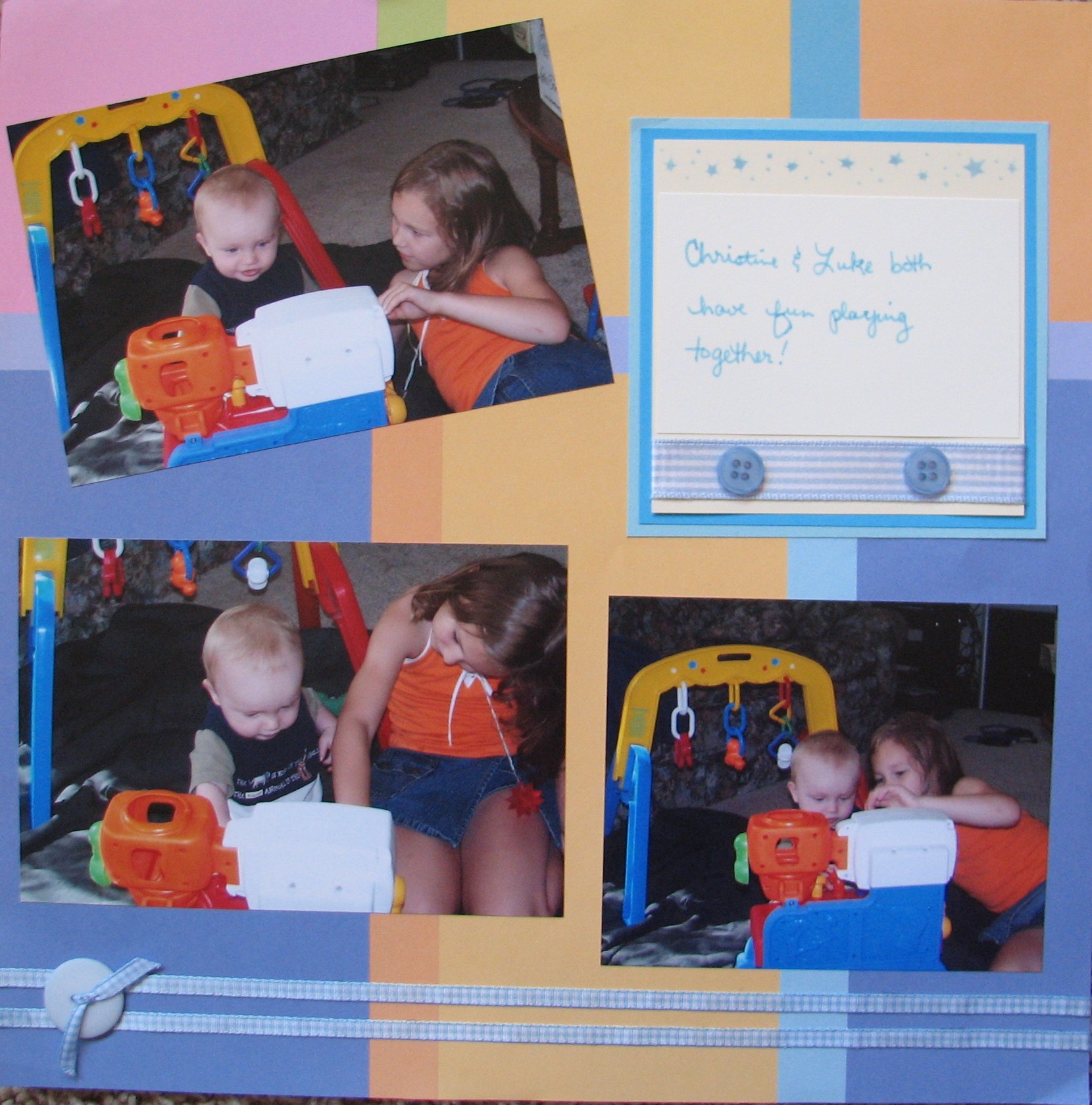 Playing Together Layout