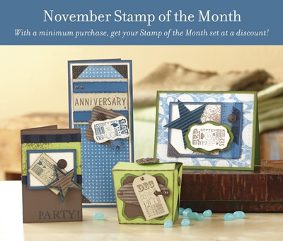 CTMH November 2011 Stamp of the Month