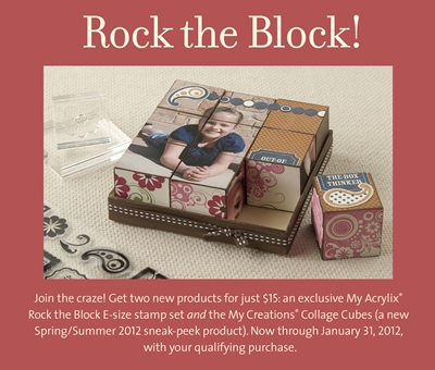 CTMH December Rock the Block Campaign