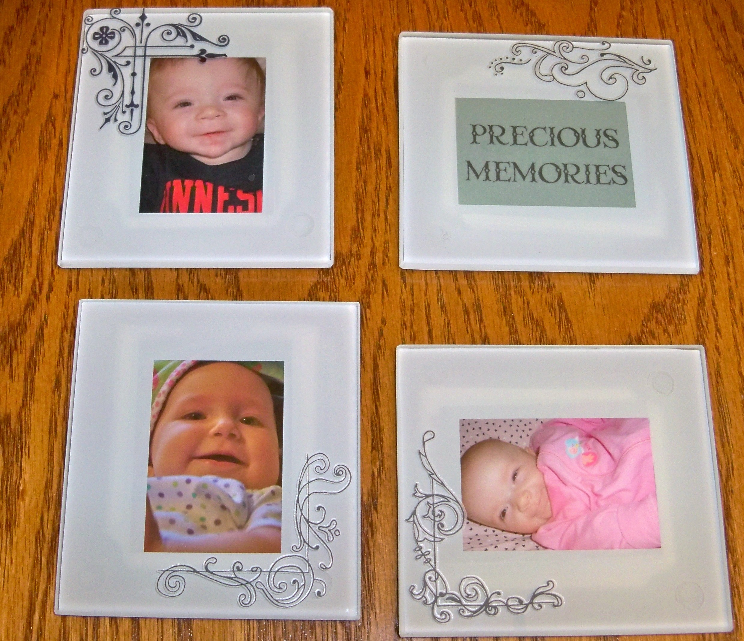 Decorated Coaster Set