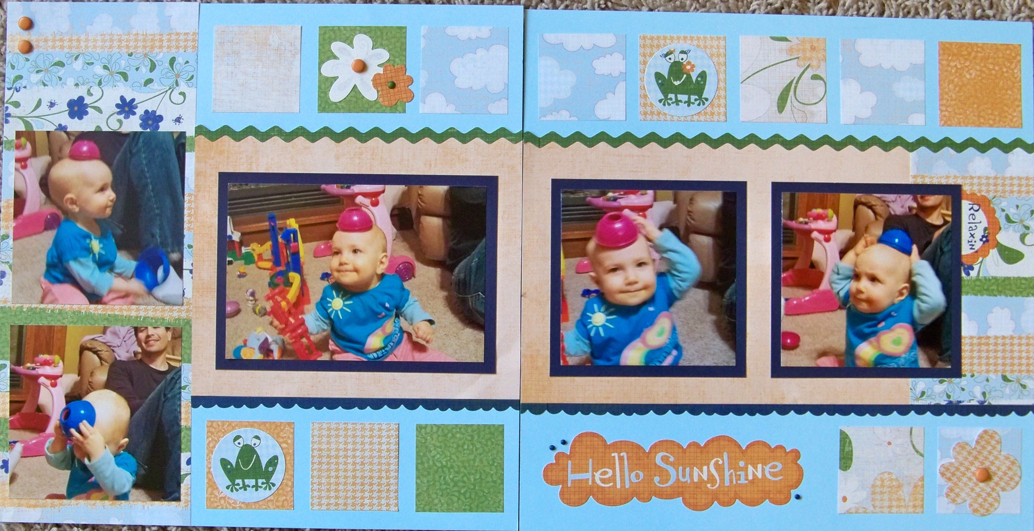 Hello Sunshine Layout