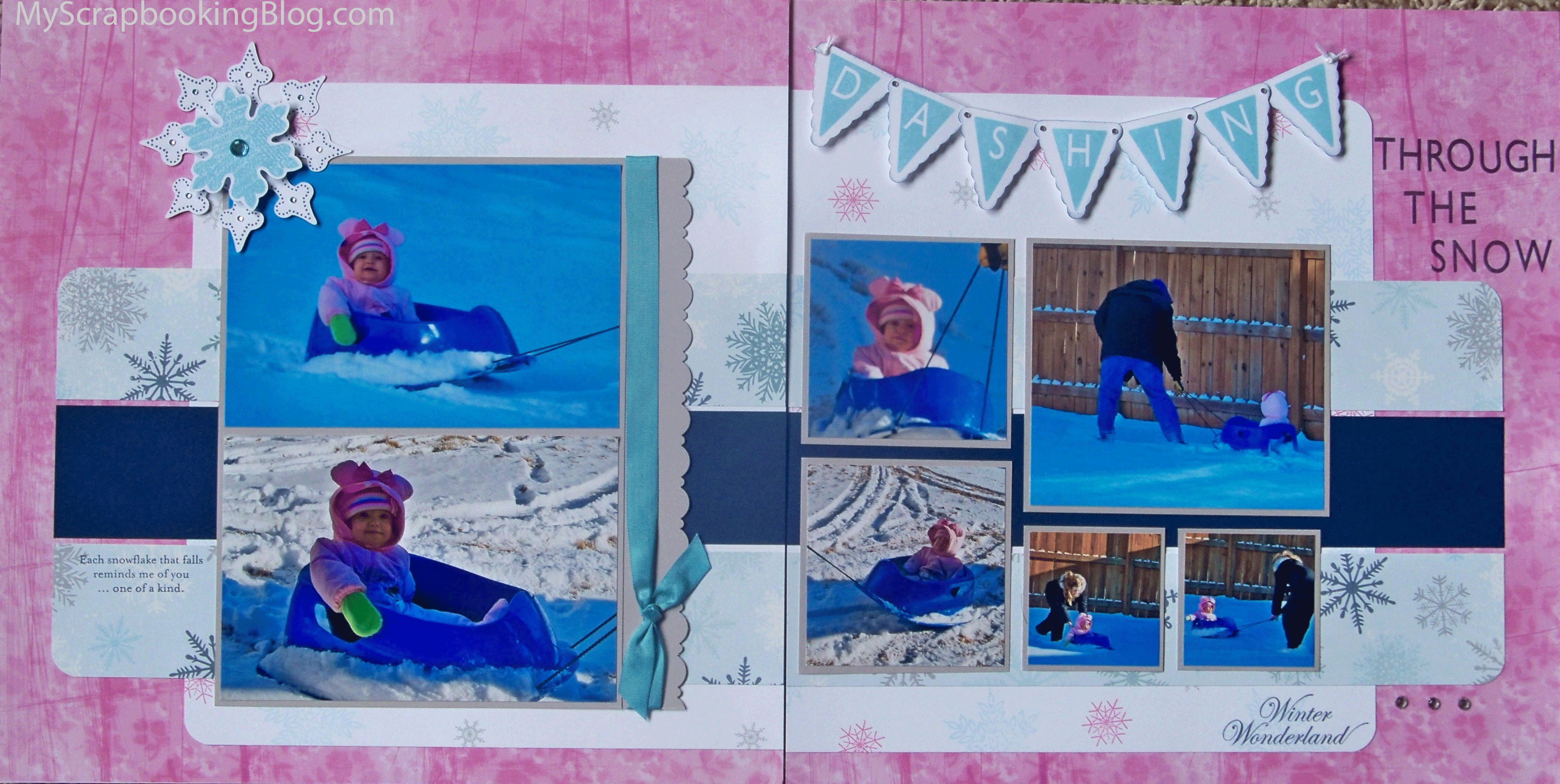 Stamp Sunday #44: Snowflakes