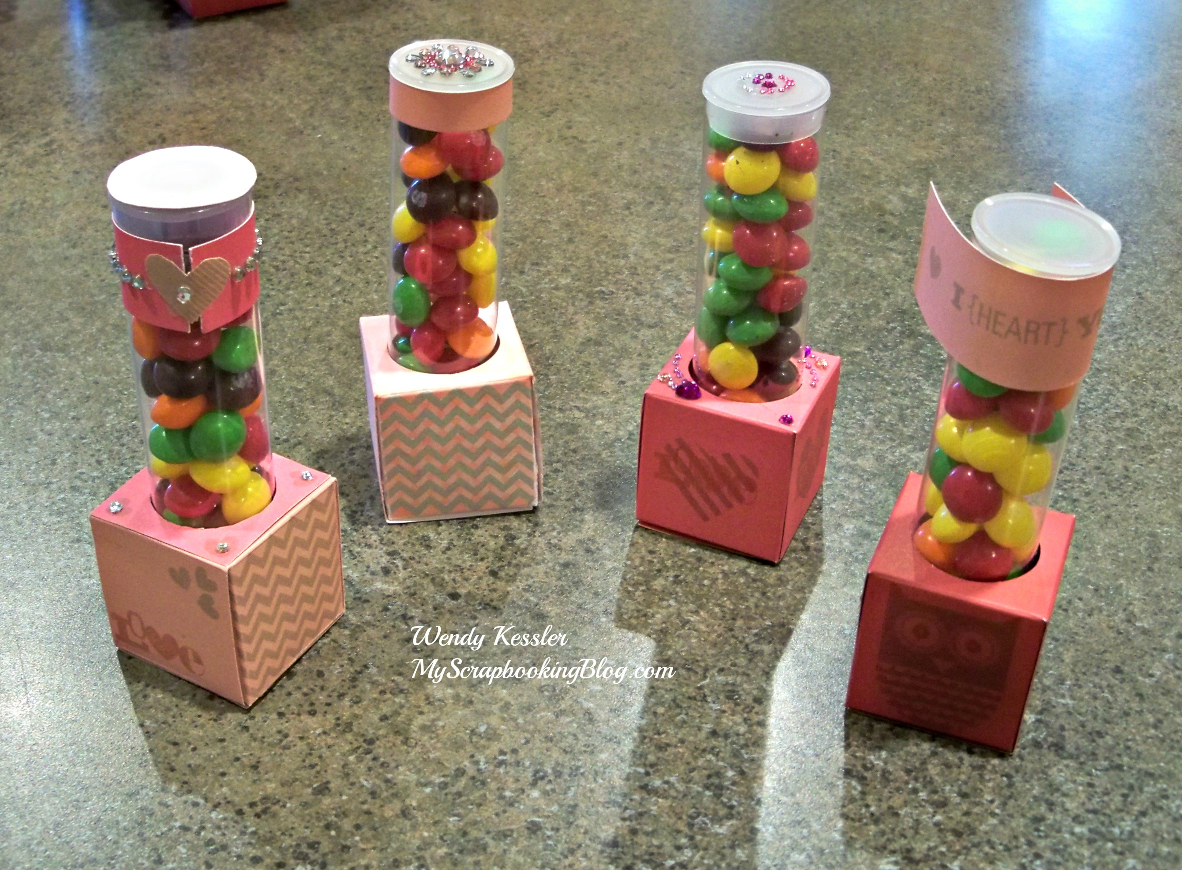 Valentine Treat Tubes