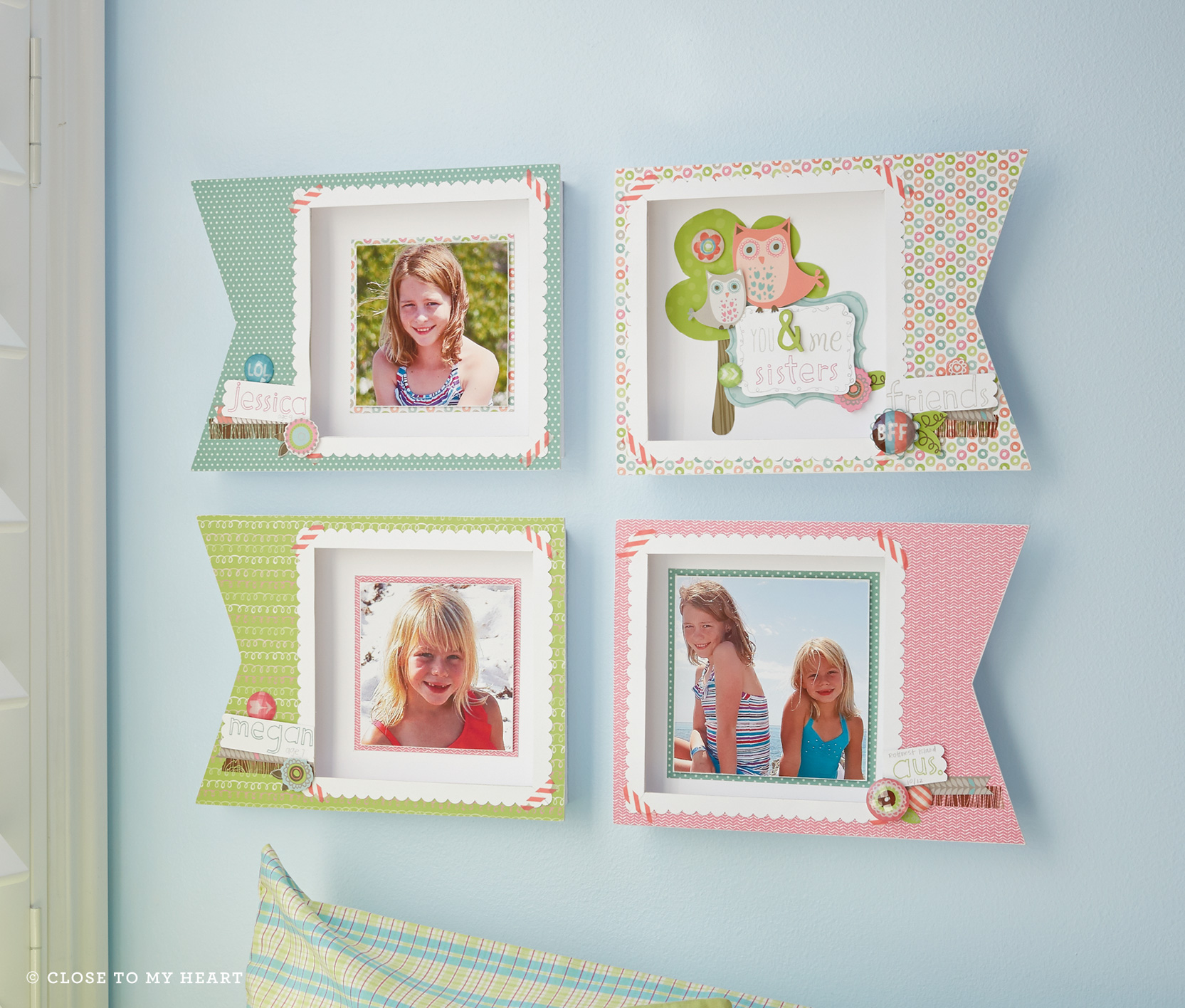 Lollydoodle Pennant Frame Wall Art