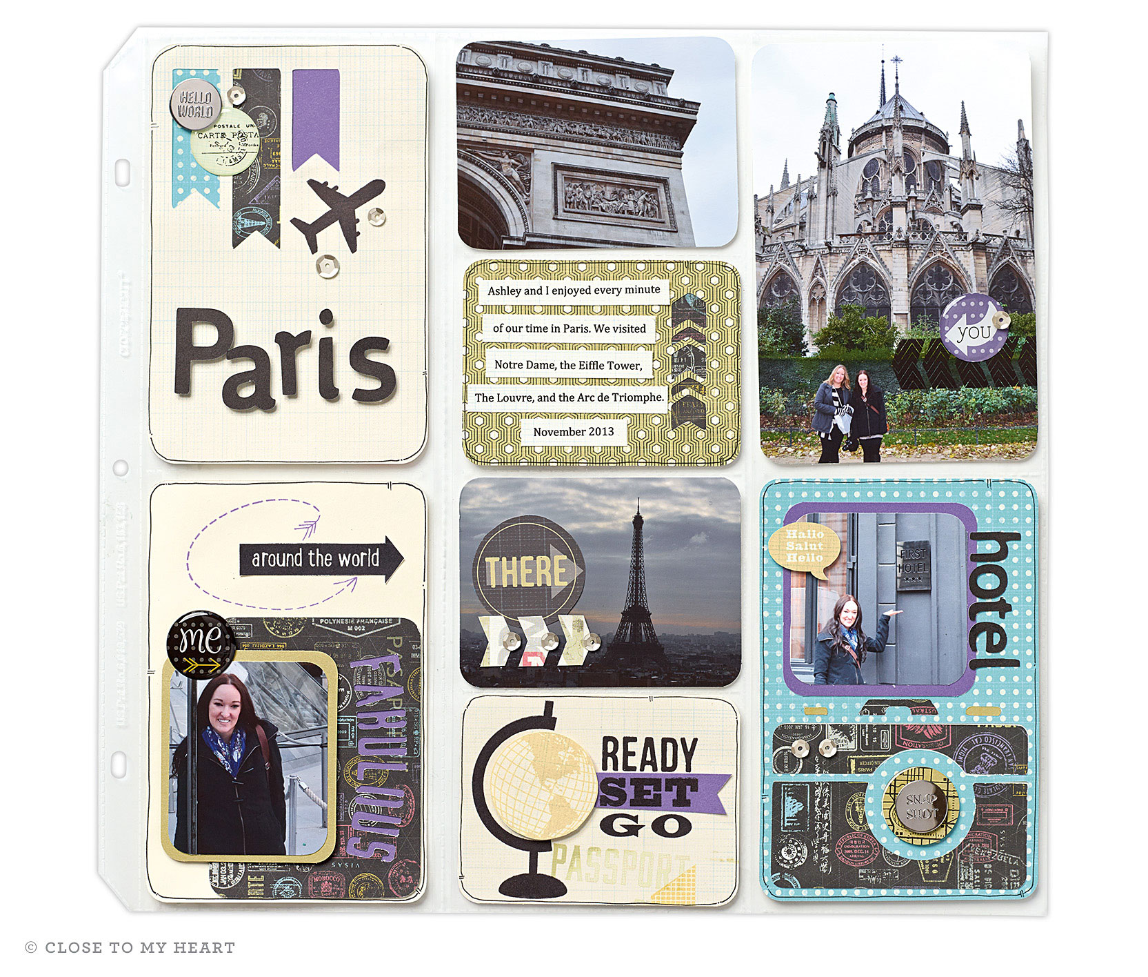 Here We Go Stamp Set