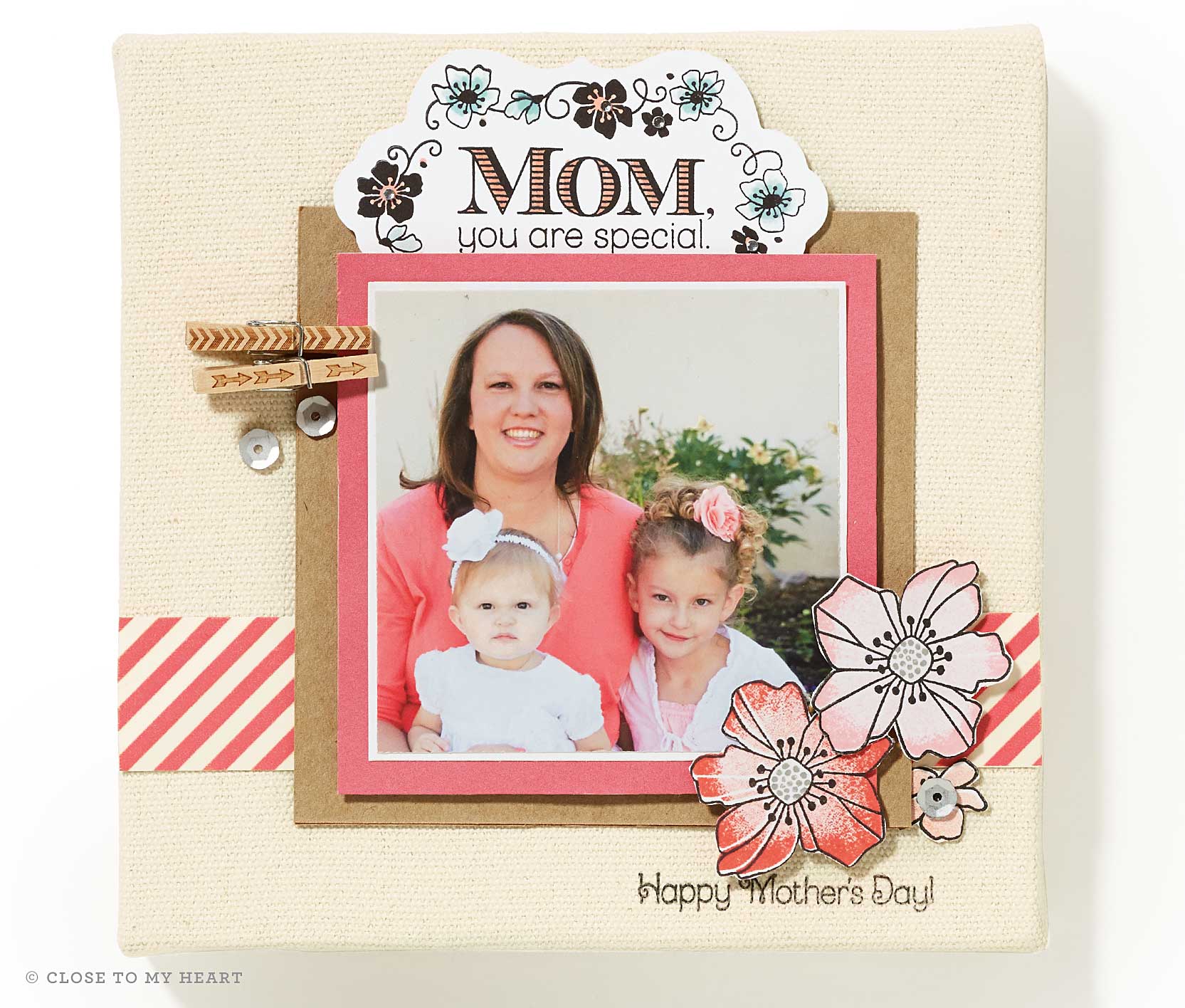 Flowers for Mom Stamp Set