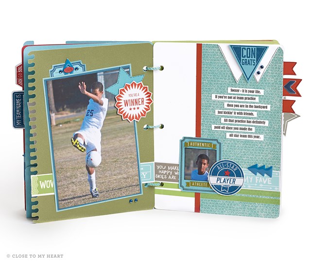 Team Player Stamp Set