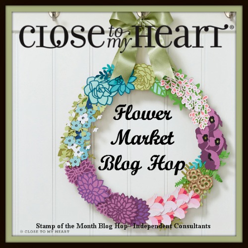 Cricut Flower Market Blog Hop