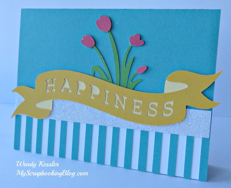 Cricut Happiness Card