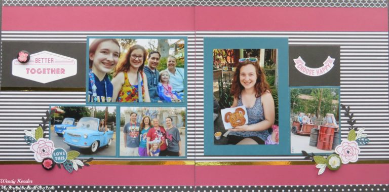 Disney Vacation Layout