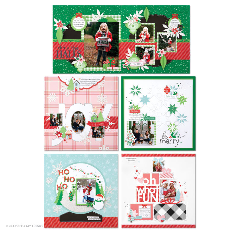 Holly Jolly Scrapbooking Kit