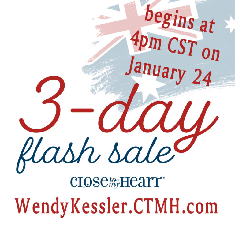 Craft Flash Sale 1/24!