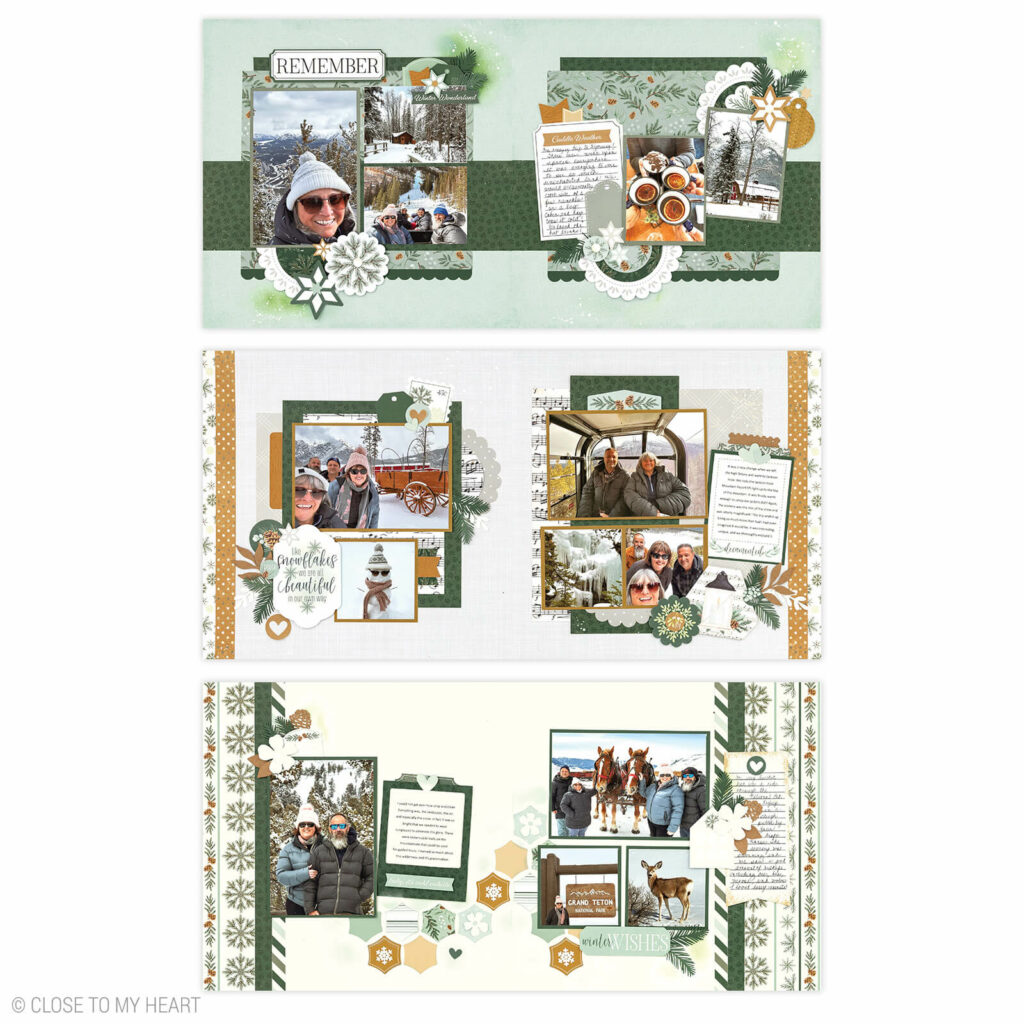 Evergreen Scrapbooking Kit