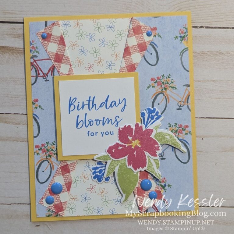Birthday Blooms Card