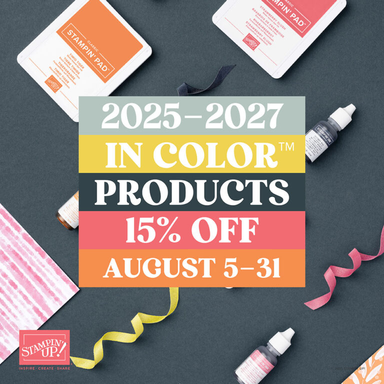 In Colors are 15% off