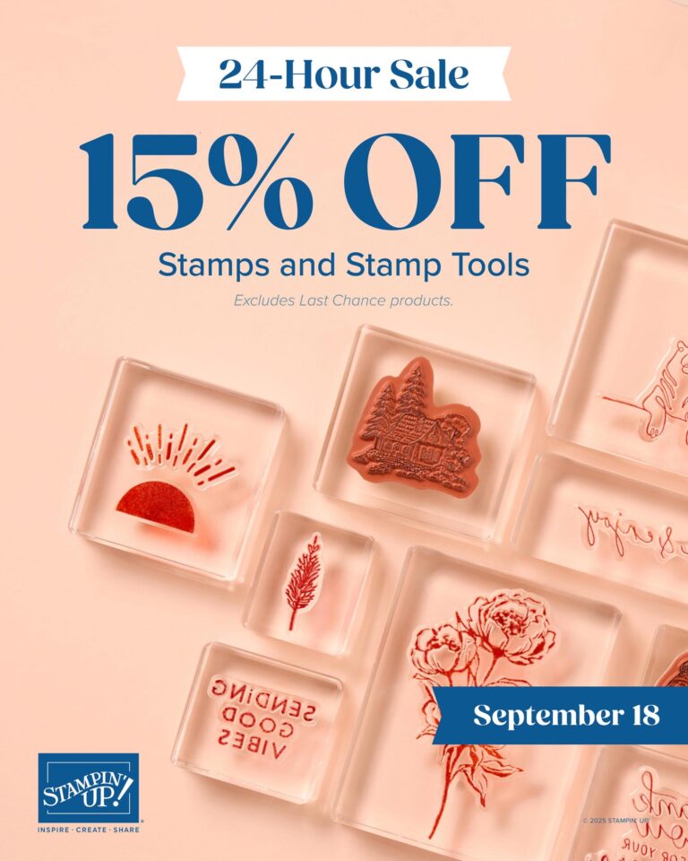 Stamp Sale Today Only!