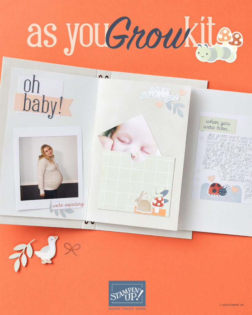 As You Grow Kit Scrapbooking