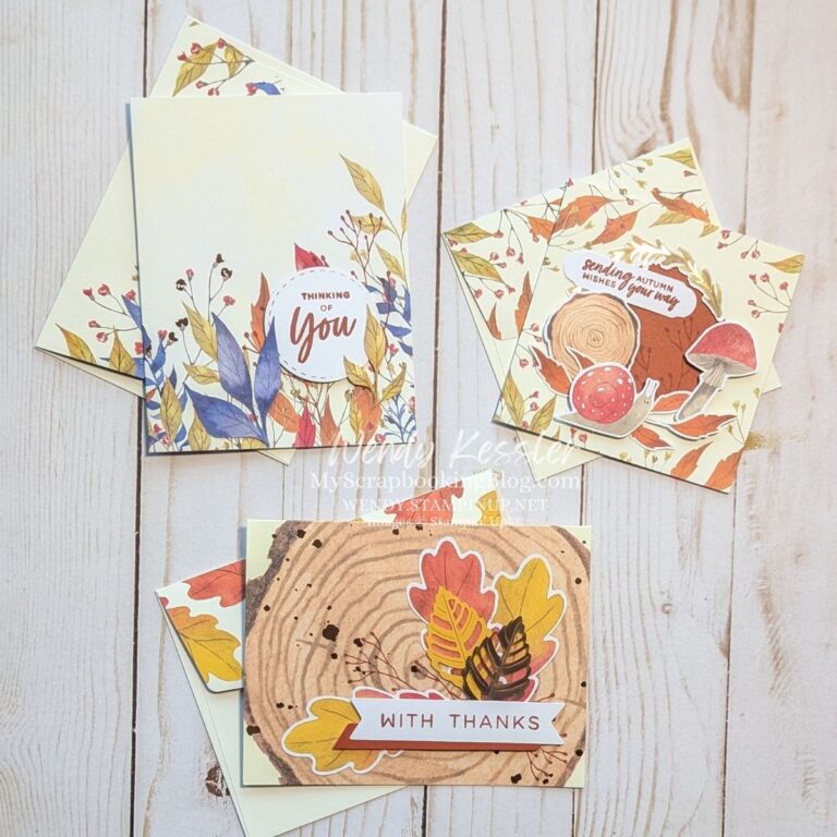 Kit Catchup – Fall cards