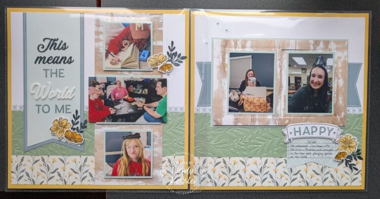 Means the World to Me Layout